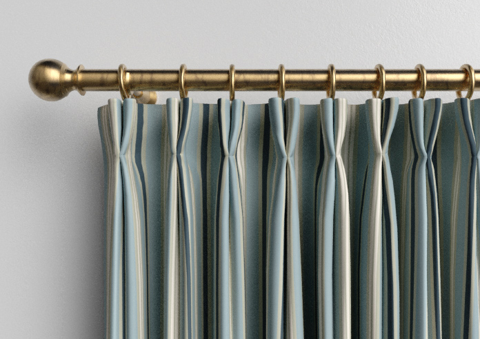 The British Stripe Co. Charles, Polzeath No.1 - Made to Measure Curtains - Image 10